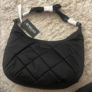 MZ Wallace Madison Shoulder Bag in black